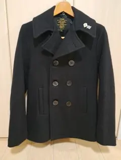 FIDELITY ブラック ピーコート S