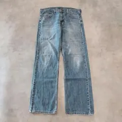 リーバイス569 Levis W33 ブルーデニム 青 ボトム 古着 19169