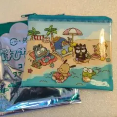 スシロー　はぴだんぶい　ファスナーポーチ