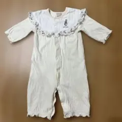 プティマイン☆フリル付きロンパース F50〜70