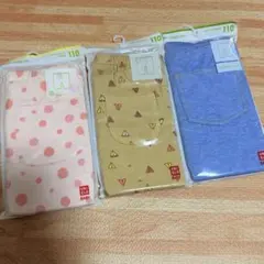 【新品】　ユニクロレギンス 3枚　5分丈&7分丈