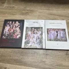 TWICE MORE & MORE ミニアルバム 3つセット