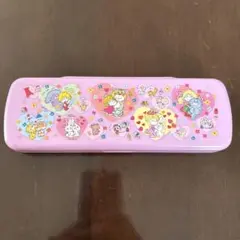 水森亜土　ペンケース　ピンク　筆箱　筆記用具