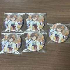 灰原哀 缶バッジ 5点セット まとめ売り 秋の華和装シリーズ