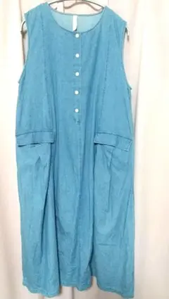 【美品】cloudnine デニム ジャンパースカートのサムネイル