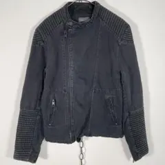 ZARA バイカー デニム ジャケット