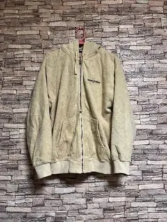 ディーゼル DIESEL パイル地 ジップ パーカー ロゴ 刺繍　Unisex