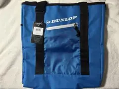 未使用品 ダンロップ DUNLOP ブルー テニス ラケットバッグ トートバッグ