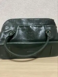 ヒロフ ハンドバッググリーン