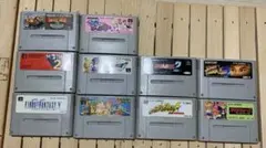 【動作未確認】スーパーファミコンソフト10本セット
