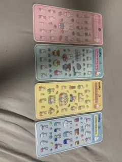 正規品　ミッフィー　ぷくぷくシール　4種セット