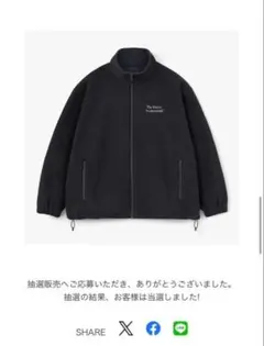 最安値25AW ENNOY PROFESSIONAL FLEECE JACKET