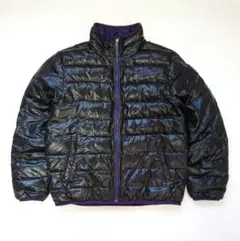 NIKE✨ダウンジャケット XL シャインブラック 光沢 黒 700フィルパワー