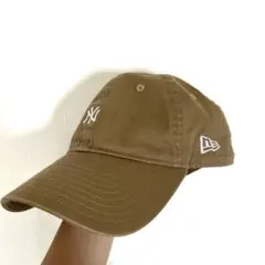 G*☻様 ニューヨークヤンキースベージュキャップ　9twenty