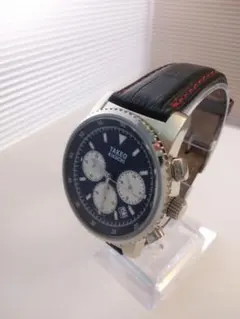 【美品☆希少☆】 TAKEO KIKUCHI クロノグラフ 腕時計 レザーベルトのサムネイル