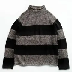 【90’s J.CREW】Cotton Wool Roll Neck Knit