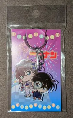 名探偵コナン 灰原哀 江戸川コナン　キャラバッジコレクション 封入カード　浴衣 名探偵コナン 灰原哀 江戸川コナン キャラバッジコレクション 封入