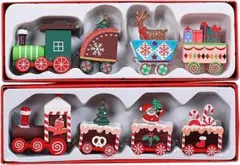 冬の置物 飾り 小さい 列車 乗り物 置物 オブジェ 可愛い 卓上 クリスマス