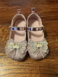 フォーマル　キラキラドレスシューズ17cm