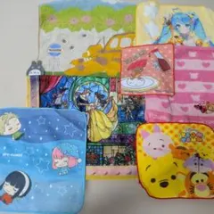 ハンドタオルまとめ売り7枚