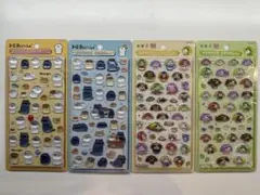 【正規品】お文具といっしょ お茶犬 BONBON DROP シール 4種のサムネイル
