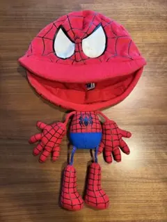 スパイダーマン 手付き帽子型ぬいぐるみ　USJ