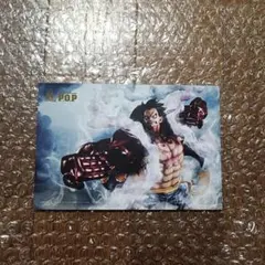 限定品 ルフィ ギア4 ONEPIECE ポストカード POP 15th