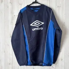 umbro ピステ 長袖 ネイビー/ブルー