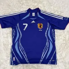 アディダス2005年日本代表ユニフォーム No.7中田英寿選手 Oサイズ