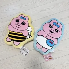 おぱんちゅうさぎ　ダイカットクッションのサムネイル