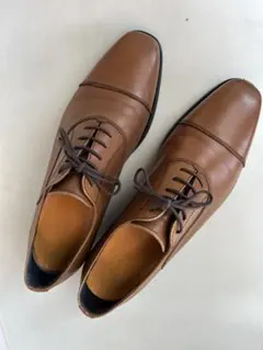 REGAL ブラウン レースアップ ドレスシューズ 25.0EEE