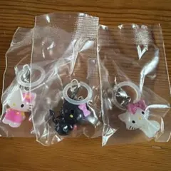 ハローキティ めじるしアクセサリー3個セット
