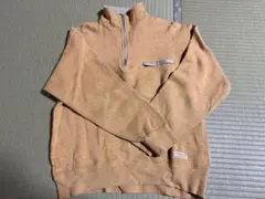値下げ！★ビンテージ品★VESVIO ベージュ スウェット ジッパーポケット付き