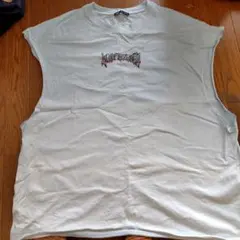 ZARA ライトブルータンクトップ XL