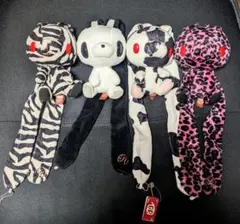 全4種 チャックスGP　汎用うさぎ　アニマル ミミック マスコット ぬいぐるみ チャックスGP】グル～ミ～と汎用うさぎのぬいぐるみがプライズで