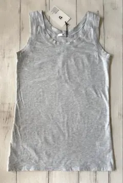 【新品未着用】UNIQLO +J メランジコットン ストレッチタンクトップ