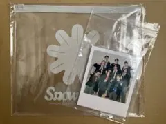 SnowMan2026カレンダー付属クリアポーチ／ポラロイド風カード