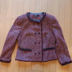 DKNY ジャケット　赤ラメのサムネイル