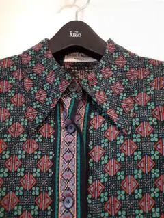 【お値下げしました！】レトロワンピース　個性派　古着　クラシカル