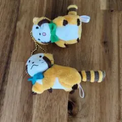 ラスカルのキャラクターストラップ2個