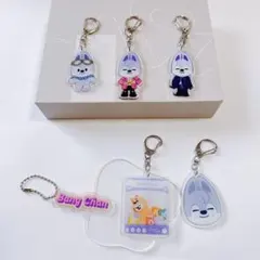 スキズ straykids キーホルダー　バンチャン　ウルフチャン　6個セット