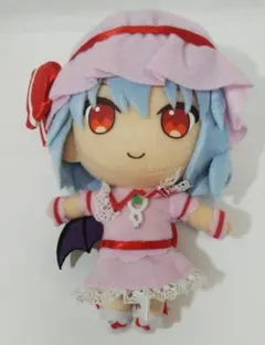 東方Project　レミリア・スカーレット ぷぎゅット ぬいぐるみ(破損品)