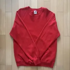 JERZEES 赤 ラグランスリーブ トレーナー L