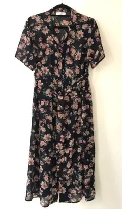 ローリーズファーム 花柄ワンピース　　 (新品)