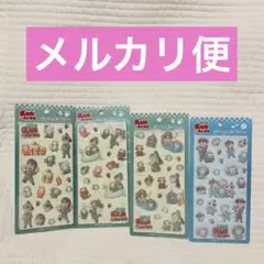 本日限定価格　忍たま乱太郎　ラスカル　ジュエルポップシール　4種セット★