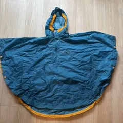 mont-bell フード付きレインポンチョ　キッズ