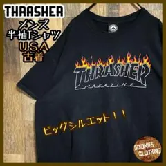 THRASHER スケートオアダイ サンフランシスコ Tシャツ 半袖 USA古着