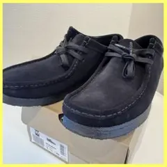 Clarks Wallabee ブラック 8G/42 ワラビーのサムネイル
