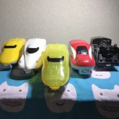 ハッピーセット　プラレール 5個セット、未開封DVD付