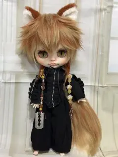 アイシードールカスタム♠男の子♠ベージュ系♠ アイシードール カスタム ブライス 白肌 男の子 ショートの通販